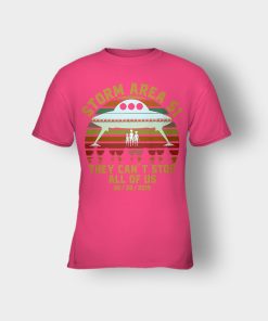 Storm-Area-51-they-cant-stop-all-of-us-September-retro-Kids-T-Shirt-Heliconia
