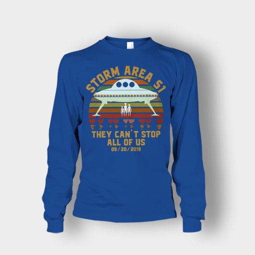 Storm-Area-51-they-cant-stop-all-of-us-September-retro-Unisex-Long-Sleeve-Royal