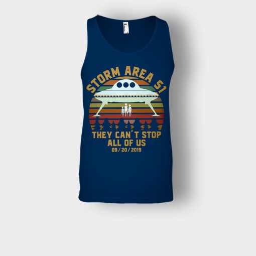 Storm-Area-51-they-cant-stop-all-of-us-September-retro-Unisex-Tank-Top-Navy