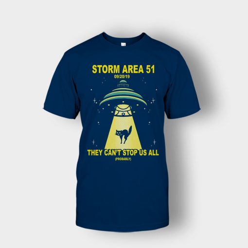 Storm-Area-51-they-cant-stop-us-09.20.2019-Unisex-T-Shirt-Navy