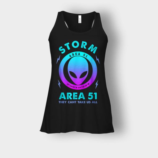 Storm-Area-51-they-cant-take-us-all-Bella-Womens-Flowy-Tank-Black