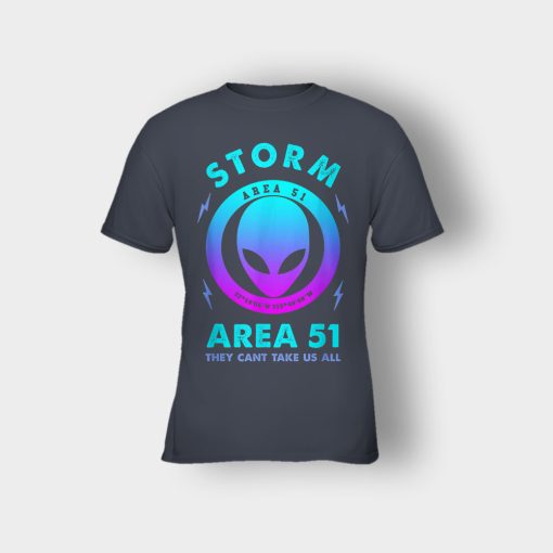 Storm-Area-51-they-cant-take-us-all-Kids-T-Shirt-Dark-Heather