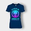 Storm-Area-51-they-cant-take-us-all-Ladies-T-Shirt-Navy