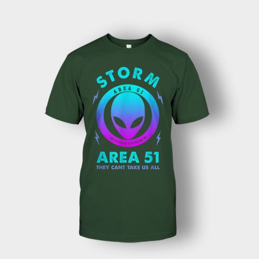 Storm-Area-51-they-cant-take-us-all-Unisex-T-Shirt-Forest