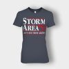 Storm-area-51-lets-see-them-aliens-Ladies-T-Shirt-Dark-Heather
