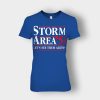 Storm-area-51-lets-see-them-aliens-Ladies-T-Shirt-Royal