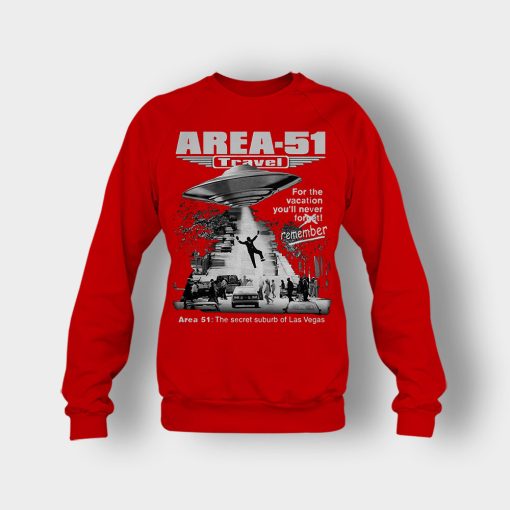 Storm-area-51-travel-for-the-vacation-youll-never-forget-remember-Crewneck-Sweatshirt-Red
