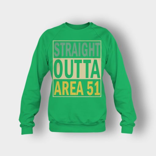 Straight-outta-area-51-Crewneck-Sweatshirt-Irish-Green