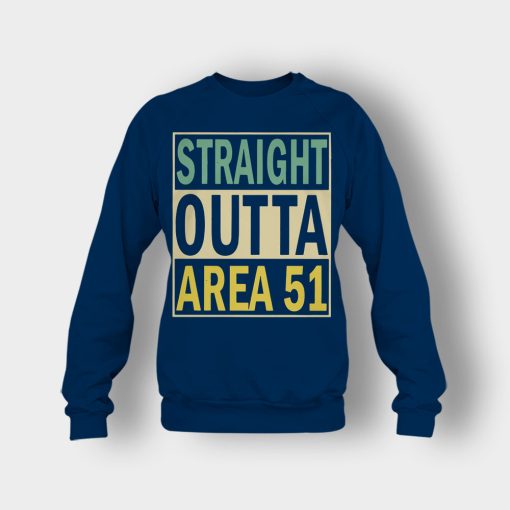 Straight-outta-area-51-Crewneck-Sweatshirt-Navy