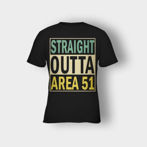 Straight-outta-area-51-Kids-T-Shirt-Black