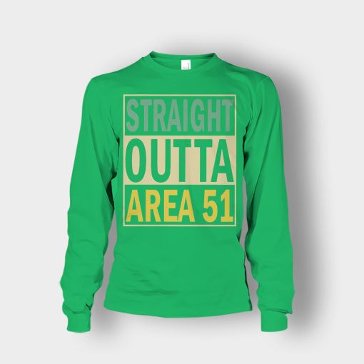 Straight-outta-area-51-Unisex-Long-Sleeve-Irish-Green
