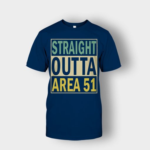 Straight-outta-area-51-Unisex-T-Shirt-Navy