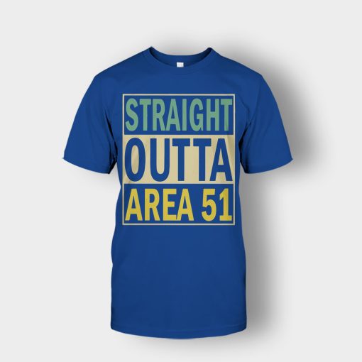 Straight-outta-area-51-Unisex-T-Shirt-Royal
