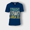Straight-outta-area-51-Unisex-V-Neck-T-Shirt-Navy