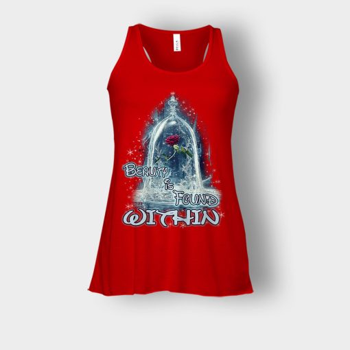 Tales-Disney-Beauty-And-The-Beast-Bella-Womens-Flowy-Tank-Red