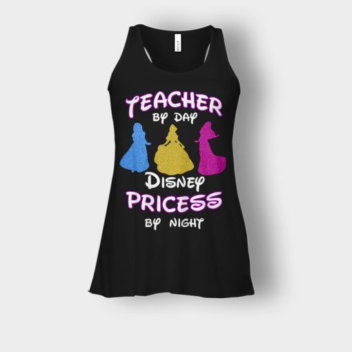 Teacher-By-Day-Magical-Princess-By-Night-Disney-Inspired-Bella-Womens-Flowy-Tank-Black