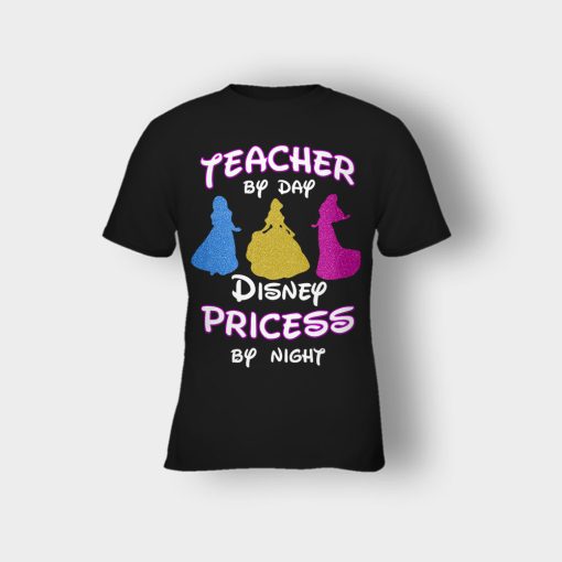 Teacher-By-Day-Magical-Princess-By-Night-Disney-Inspired-Kids-T-Shirt-Black