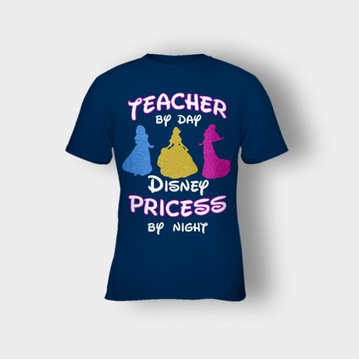 Teacher-By-Day-Magical-Princess-By-Night-Disney-Inspired-Kids-T-Shirt-Navy