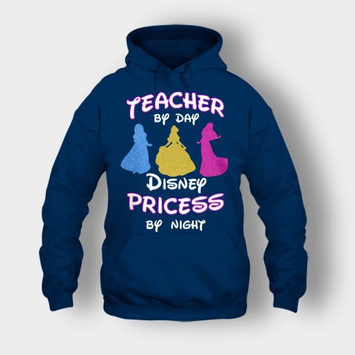 Teacher-By-Day-Magical-Princess-By-Night-Disney-Inspired-Unisex-Hoodie-Navy