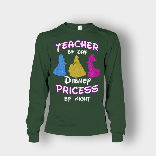 Teacher-By-Day-Magical-Princess-By-Night-Disney-Inspired-Unisex-Long-Sleeve-Forest