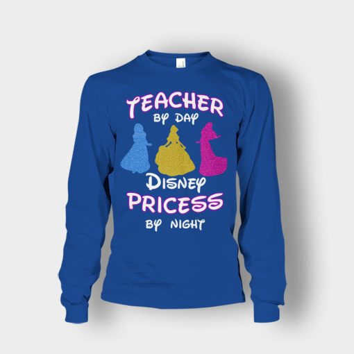 Teacher-By-Day-Magical-Princess-By-Night-Disney-Inspired-Unisex-Long-Sleeve-Royal