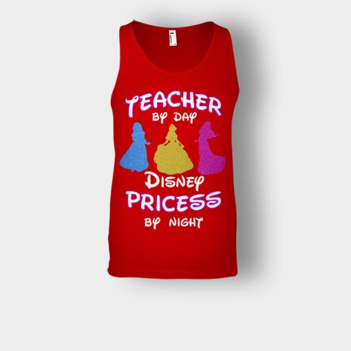 Teacher-By-Day-Magical-Princess-By-Night-Disney-Inspired-Unisex-Tank-Top-Red