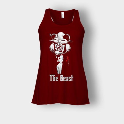 The-Beastfather-Disney-Beauty-And-The-Beast-Bella-Womens-Flowy-Tank-Maroon