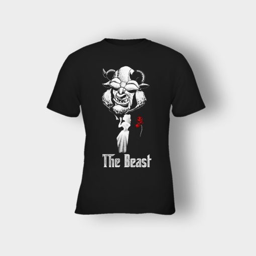 The-Beastfather-Disney-Beauty-And-The-Beast-Kids-T-Shirt-Black