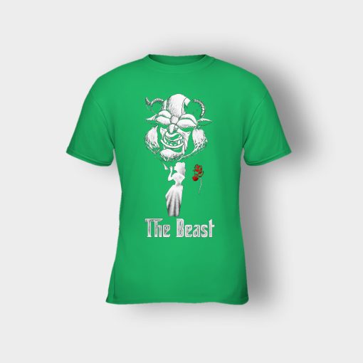 The-Beastfather-Disney-Beauty-And-The-Beast-Kids-T-Shirt-Irish-Green