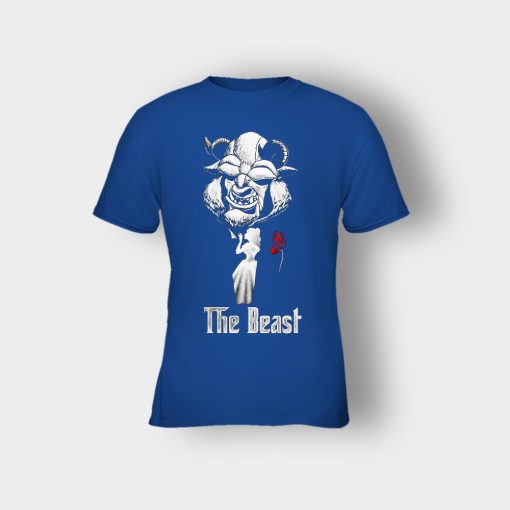 The-Beastfather-Disney-Beauty-And-The-Beast-Kids-T-Shirt-Royal