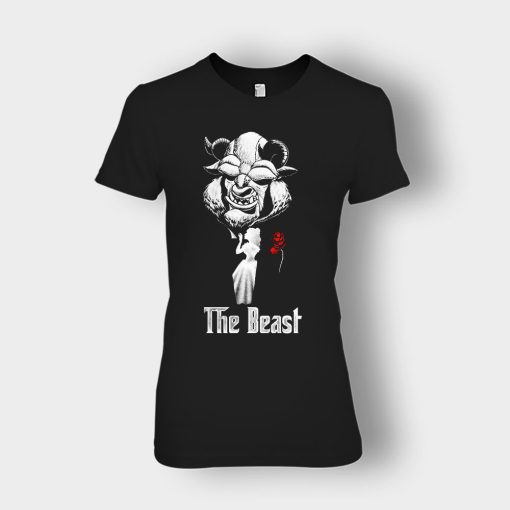 The-Beastfather-Disney-Beauty-And-The-Beast-Ladies-T-Shirt-Black