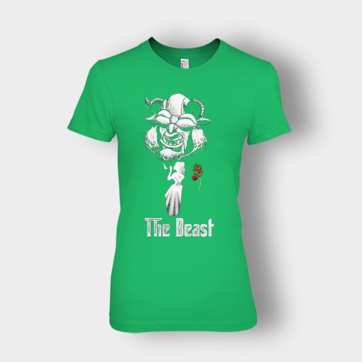 The-Beastfather-Disney-Beauty-And-The-Beast-Ladies-T-Shirt-Irish-Green