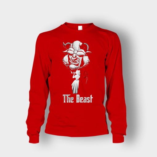 The-Beastfather-Disney-Beauty-And-The-Beast-Unisex-Long-Sleeve-Red