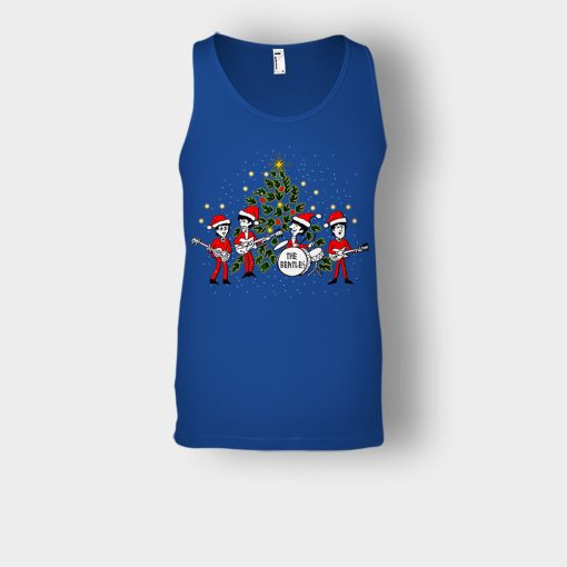 The-Beatles-Santa-Claus-Christmas-Unisex-Tank-Top-Royal