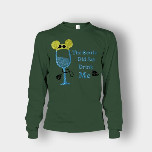 The-Bottle-Did-Say-Drink-Me-Disney-Alice-In-Wonderland-Unisex-Long-Sleeve-Forest