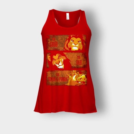 The-Good-The-Bad-And-Friends-The-Lion-King-Disney-Inspired-Bella-Womens-Flowy-Tank-Red