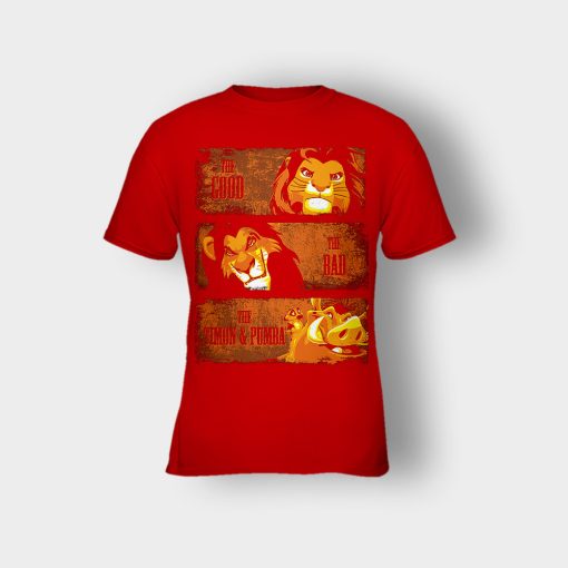 The-Good-The-Bad-And-Friends-The-Lion-King-Disney-Inspired-Kids-T-Shirt-Red