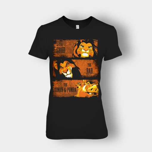 The-Good-The-Bad-And-Friends-The-Lion-King-Disney-Inspired-Ladies-T-Shirt-Black