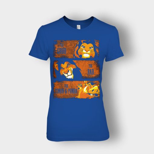 The-Good-The-Bad-And-Friends-The-Lion-King-Disney-Inspired-Ladies-T-Shirt-Royal