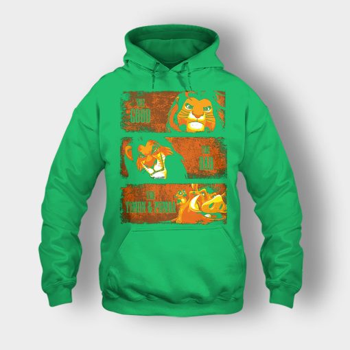 The-Good-The-Bad-And-Friends-The-Lion-King-Disney-Inspired-Unisex-Hoodie-Irish-Green