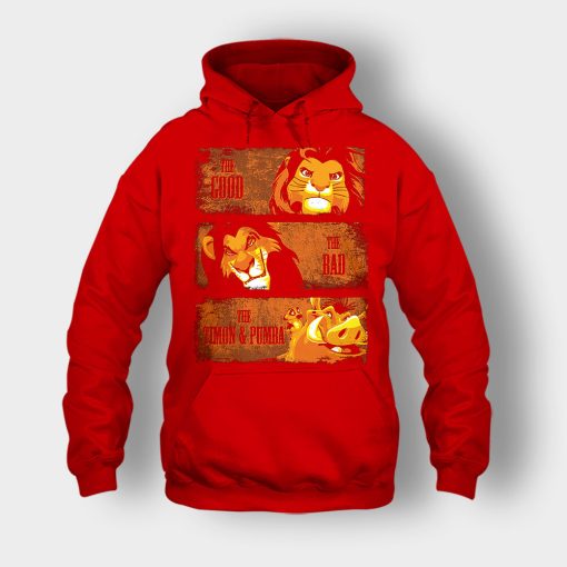 The-Good-The-Bad-And-Friends-The-Lion-King-Disney-Inspired-Unisex-Hoodie-Red