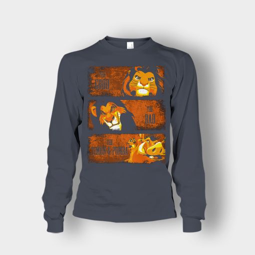 The-Good-The-Bad-And-Friends-The-Lion-King-Disney-Inspired-Unisex-Long-Sleeve-Dark-Heather