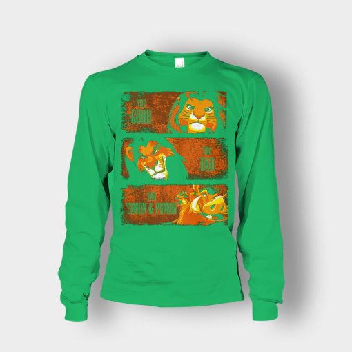 The-Good-The-Bad-And-Friends-The-Lion-King-Disney-Inspired-Unisex-Long-Sleeve-Irish-Green