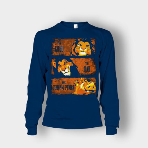 The-Good-The-Bad-And-Friends-The-Lion-King-Disney-Inspired-Unisex-Long-Sleeve-Navy