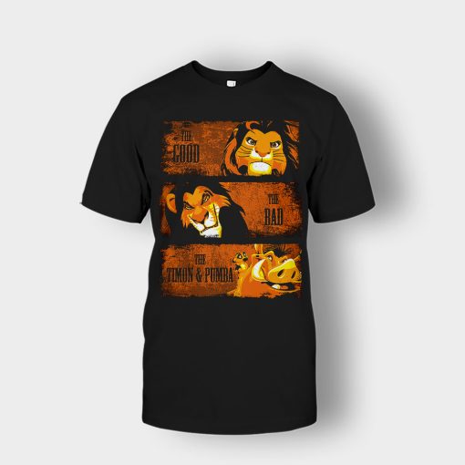 The-Good-The-Bad-And-Friends-The-Lion-King-Disney-Inspired-Unisex-T-Shirt-Black