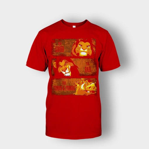 The-Good-The-Bad-And-Friends-The-Lion-King-Disney-Inspired-Unisex-T-Shirt-Red