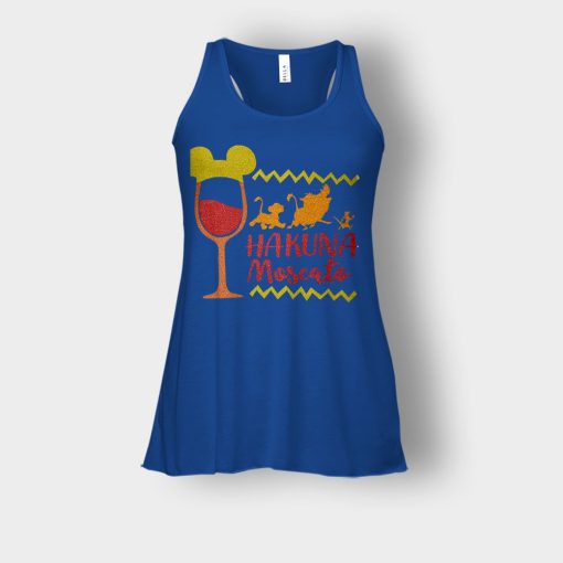 The-Lion-King-Hakuna-Moscato-Disney-Inspired-Bella-Womens-Flowy-Tank-Royal