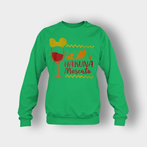 The-Lion-King-Hakuna-Moscato-Disney-Inspired-Crewneck-Sweatshirt-Irish-Green