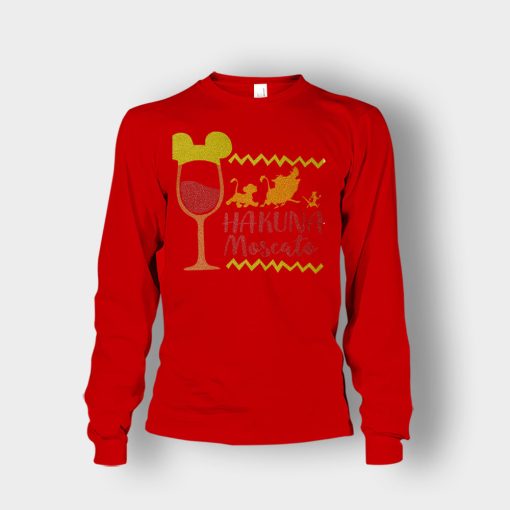 The-Lion-King-Hakuna-Moscato-Disney-Inspired-Unisex-Long-Sleeve-Red