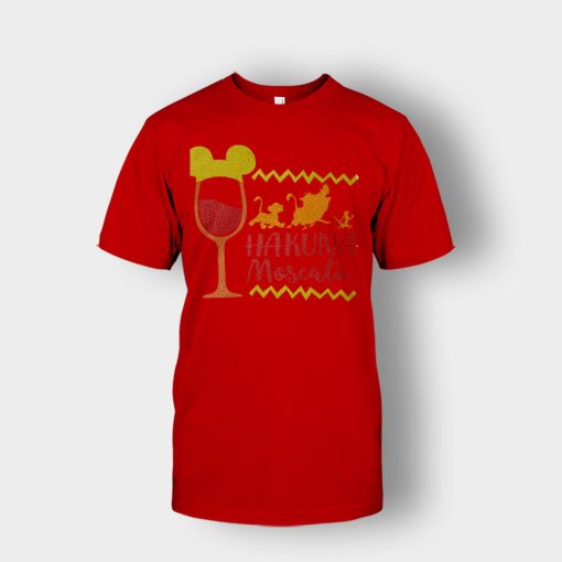 The-Lion-King-Hakuna-Moscato-Disney-Inspired-Unisex-T-Shirt-Red